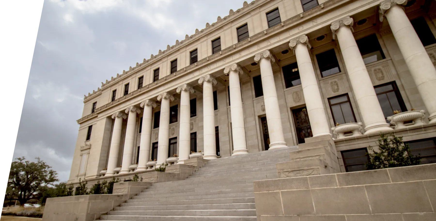 Image of campus building with columns