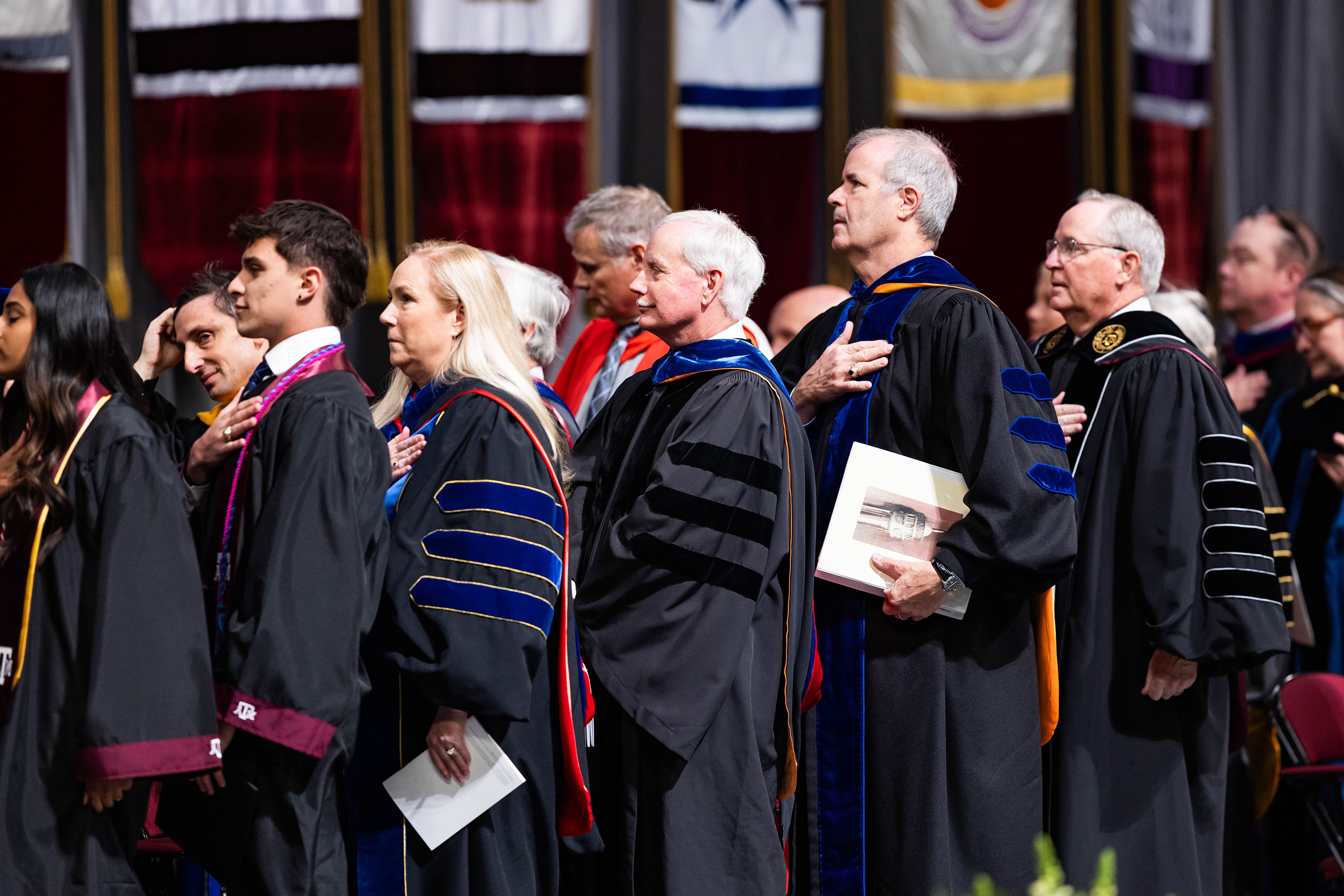 Image of leadership at graduation